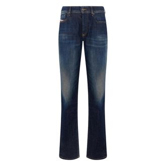 Diesel Boot-cut Jeans, male, Blue, Size: W36 Flared Jeans