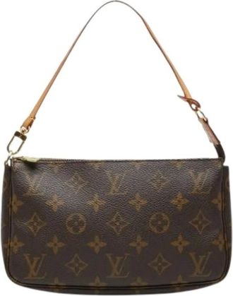 Louis Vuitton Pre-owned Monogram Pochette - - Pre-owned - Donna - Marrone - ONE SIZE