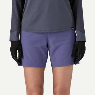 Patagonia Womens Landfarer Bike Shorts In Solstice Purple