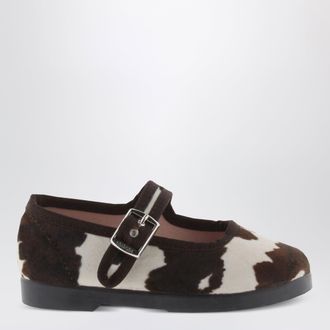 Victoria Ballerine Gong-Fu bianche stampa animalier