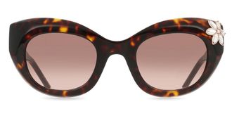 Carolina Herrera HER 0215/S 086/HA Womens Sunglasses Tortoiseshell Size 50