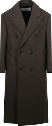 Ami Double-Breasted Wool Coat