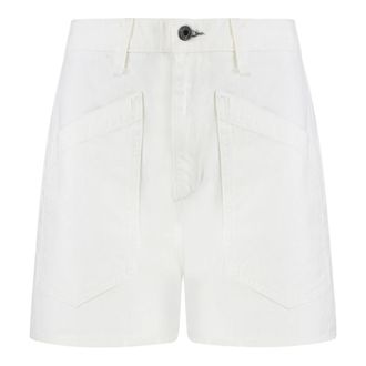 ASKK NY Askk NY, Dames, Korte broeken, Wit, Maat: W25 Katoen