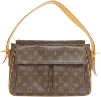 Louis Vuitton Pre-owned Shoulder Bags, female, Brown, Size: ONE SIZE Pre-owned Viva Cite GM Shoulder Bag