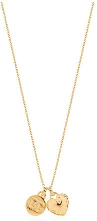 Dolce & Gabbana Ketting met hangers - Dames - Kettingen - Geel - ONE Size - Accessoires