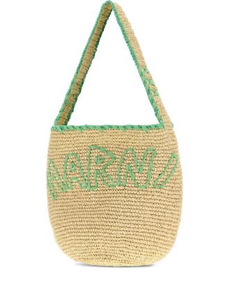 Marni Medium Sticked Tote Tasche