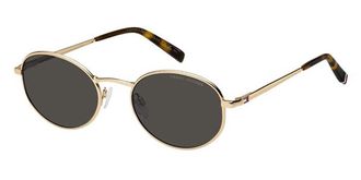 Tommy Hilfiger TH 2219/S 000/IR Mens Sunglasses Gold Size 55