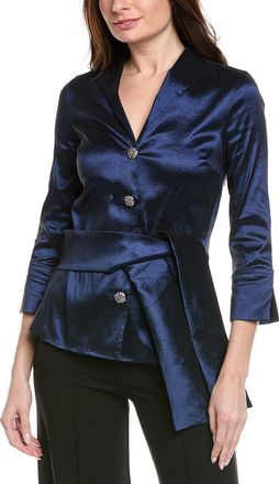 Joseph Ribkoff Waist-Tie Embellished Top