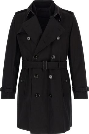 Burberry Kensington Trench Coat - Black