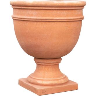 Biscottini International Biscottini - Jarr&oacute;n Taz&oacute;n De Terracota 100% Made In Italy Totalmente Hecho A Mano