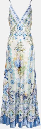 Camilla My Homespun Heart silk slip dress