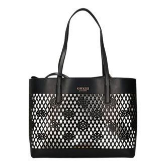 Guess Letty 2 In 1 Tote - female - Guess - Shopping Bags - Black - ONE SIZE - Bags