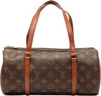 Louis Vuitton Pre-owned Papillon 30 - Dames - Vintage Handtas - Bruin - ONE Size - Vintage