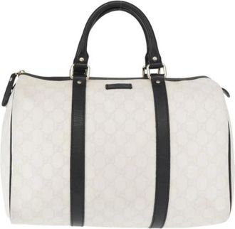 Gucci Pre-owned Handbags, female, White, Size: ONE SIZE Pre-owned Joy Boston Bag