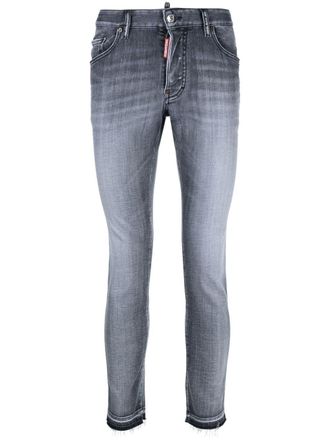 Dsquared2 Jeans skinny con effetto schiarito - Grigio