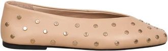 March23 Schoenen, Dames, Beige, 38 EU, Leer, Ballerina