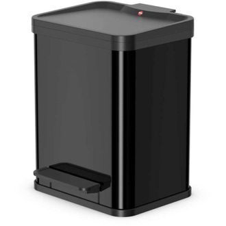 Hailo Cubo Con Pedal Oko Uno Plus Tama&ntilde;o M 17 L Negro 0619-260