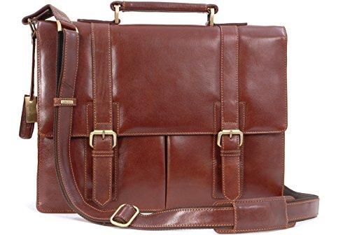 Sac Messager En Cuir Vintage Pour Ordinateur Portable - Taille M - Fabriqué En Inde