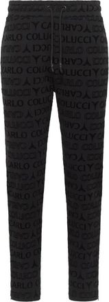 Carlo Colucci Di Stefano Broek - Heren - Slim Fit Broeken - Zwart - L - Katoen - Broeken