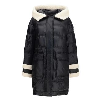Peuterey Kunto BG 02 Giacca Piumino con Collo in Shearling - - Coats - Donna - Nero - XS