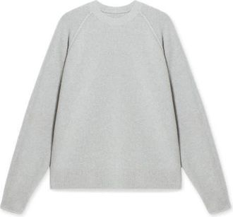 Fortela Harvard Wool Crewneck Sweater with Raglan Sleeve in Melange at Nordstrom, Size X-Large Eu