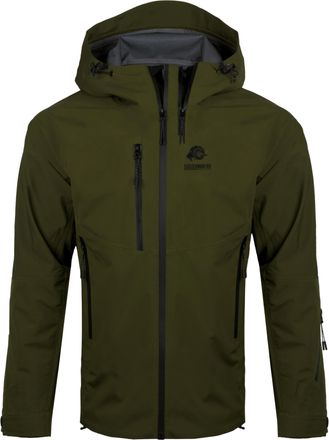 Guggen Mountain Dames Wandeljack 3-Laags Hardshell Olijfgroen