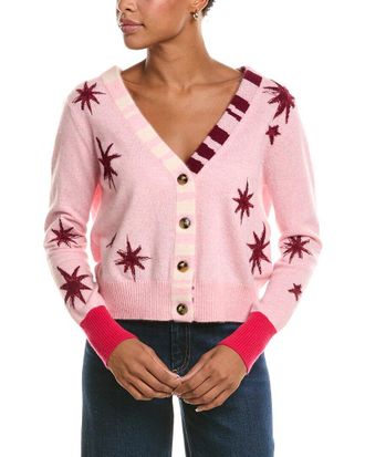 Brodie Star Motif Cashmere Cardigan