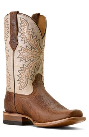 Ariat South Fork Cutter Toe Cowboy Boot in Brown at Nordstrom, Size 10.5