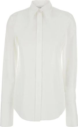 Sportmax Camicia sartoriale a maniche lunghe - Bianco