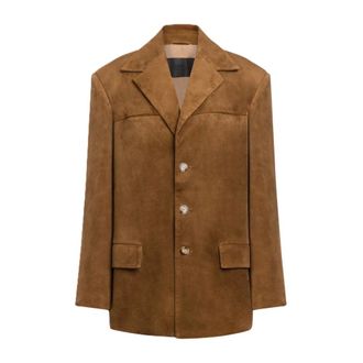 Dondup Blazers, female, Brown, Size: L Blazer