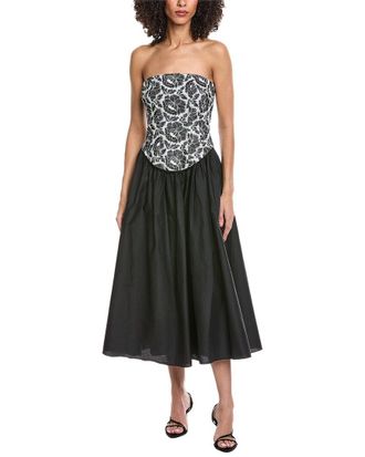Toccin Melody Corset Midi Dress