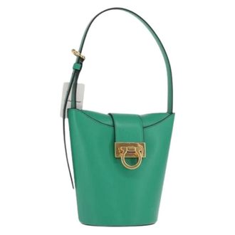 Ferragamo Bolso bombonera Pre-owned - Pre-owned - Mujer - Verde - ONE SIZE