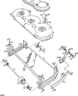 STIGA Sports Eje Plano 102m Original Stiga - 1134-0304-07