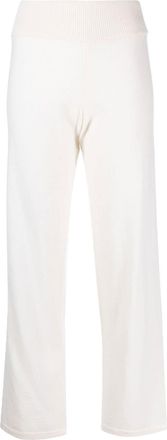 Woolrich straight-leg wool-blend trousers - women - Cashmere/Wool - L - White