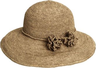 Ibeliv Tahiti Hat - Dames - Hoeden - Bruin - ONE Size - Katoen - Accessoires