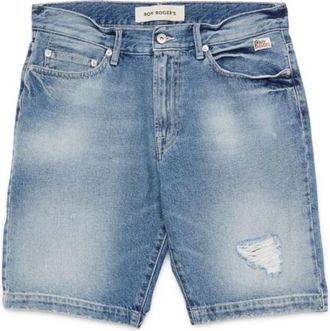 Roy Rogers Denim Shorts - Heren - Denim shorts - Blauw - W36 - Denim - Korte Broeken