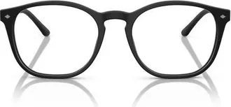 A|X Armani Exchange 50MM PHANTOS in Matte Black/demo Lens at Nordstrom