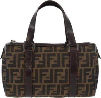 Fendi Pre-owned Vintage Handbag - Dames - Vintage Handtas - Bruin - ONE Size - Leer - Vintage