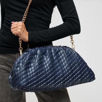 Urban Expression Veronica Clutch in Navy at Nordstrom