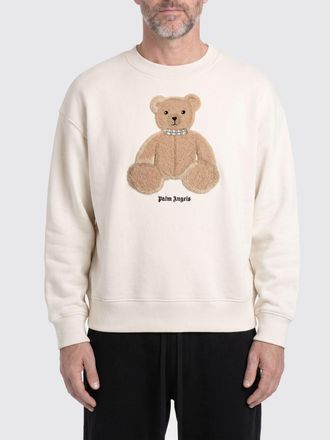 Palm Angels Felpa Teddy Bear Palm Angels in cotone con ricamo