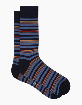 Paul Smith Mens Paul Smith Nolan Artist Socks 47 Navy - Black - Size: 16/14.5/8/15/8.5/15.5/9/13/13.5/14/6.5/7/7.5/11.5/5/12/5.5/12.5/6/3.5/3/10.5/4/11/4.5/2.5