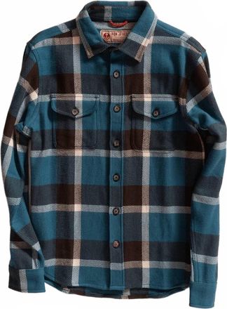 Iron And Resin Mens Heavy Conejo Shirt In Blue