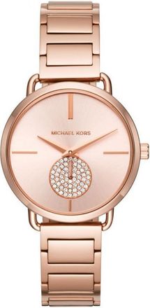 Michael Kors Womens Ladies MK3640 Watch - Rose Gold - One Size