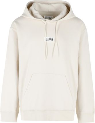 Maison Margiela Cream Cotton Sweatshirt
