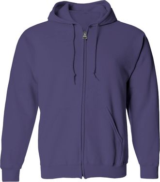 Generic Mens Hoodies Zip Up Long Sleeve - Fleece Hooded Sweatshirt for Men with Pockets - Royal - Medium