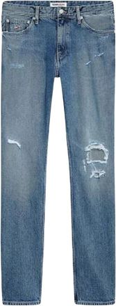 Tommy Jeans Ethan Relaxed Straight Jeans - Heren - Regular Fit Jeans - Blauw - W31 - Katoen - Jeans