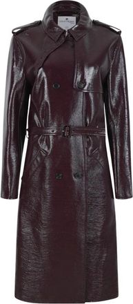 Courr&egrave;ges Trench Coats - Dames - Trenchcoats - Rood - XS - Jassen