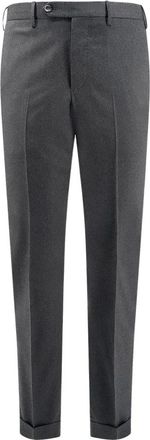 Pantaloni Torino Master Fit Broeken - Heren - Nette broeken - Grijs - M - Wol - Broeken