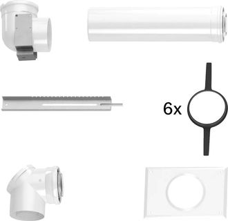 Bosch Accesorio De Escape Fc-set80-c33x (arriba) Kit B&aacute;sico C33x En El Hueco, D:80/125mm, 7738112555