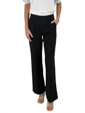 Mac Jeans Chiara Smart Pant In Black